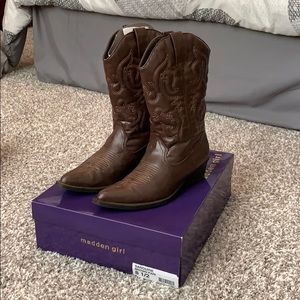 Madden Girl cowboy boots